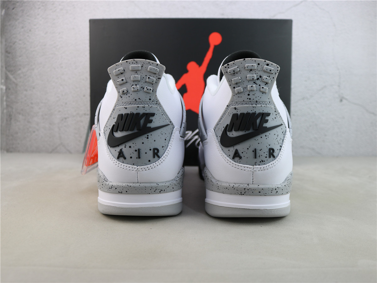 GX Batch Air Jordan 4 Retro OG White Cement 840606 192